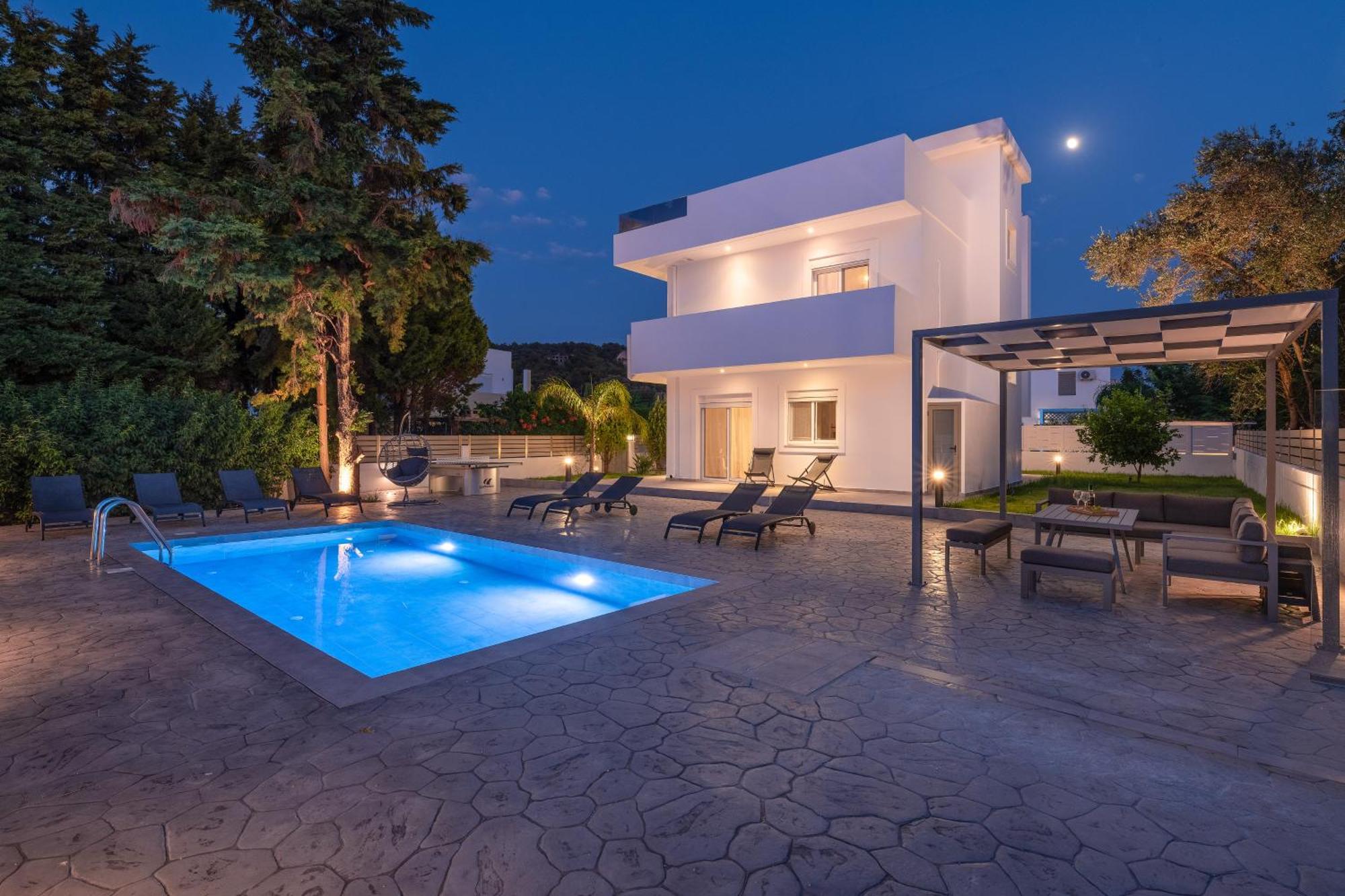 Villa Dana Иксиа Экстерьер фото