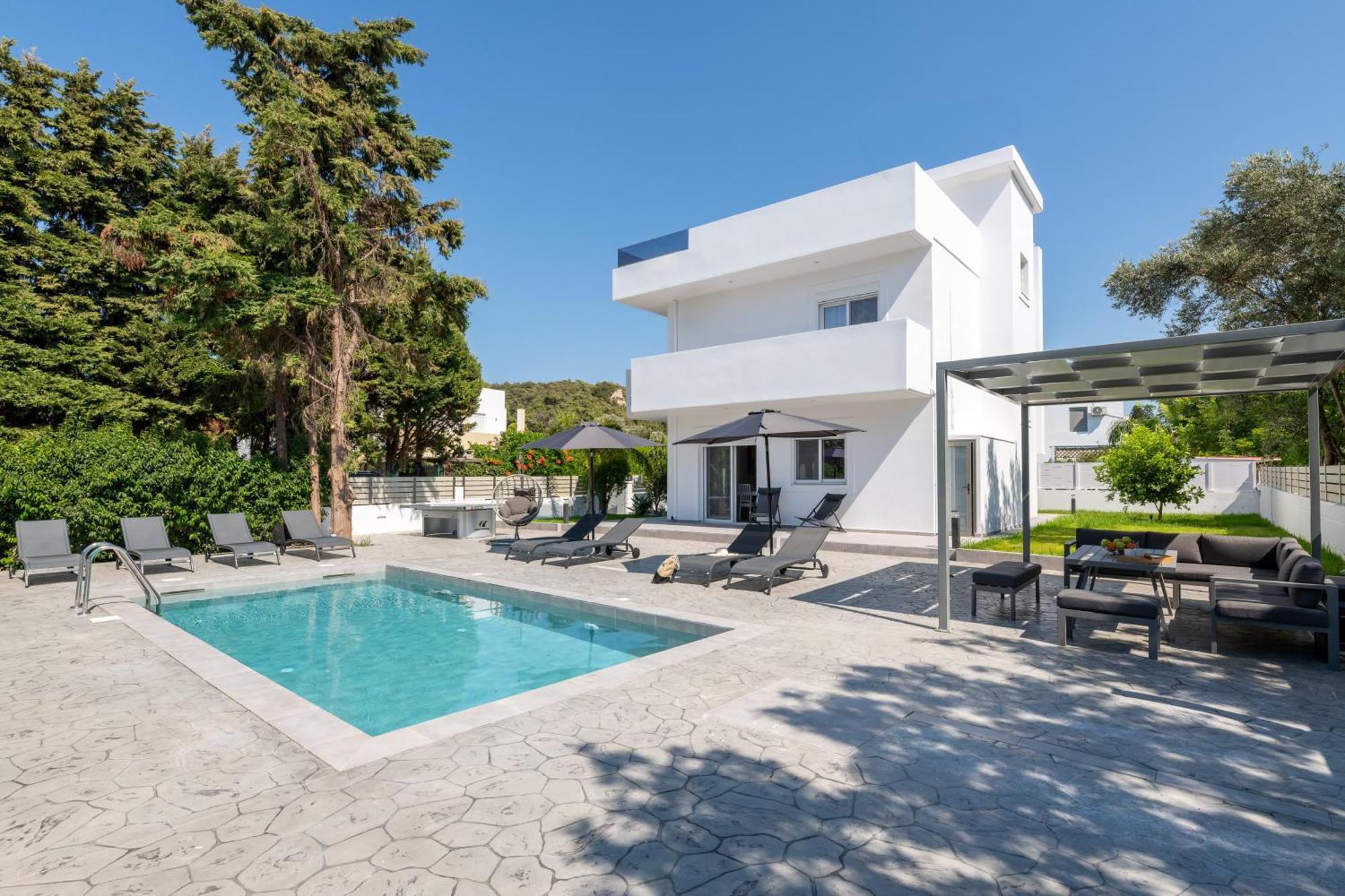 Villa Dana Иксиа Экстерьер фото